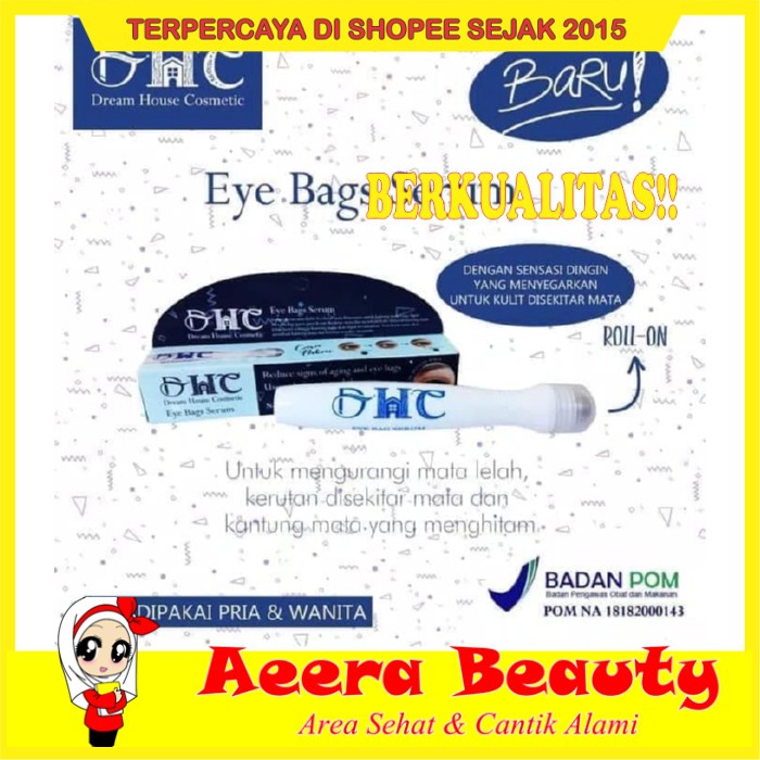 GRATIS ONGKIR!! DHC Eye bags Serum / Dhc eyebag serum bpom AK0235