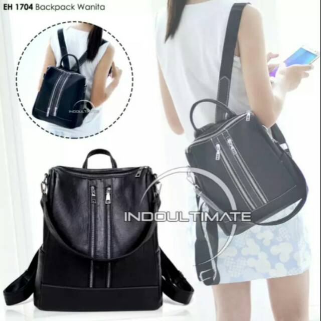 Tas Ransel IM FS EH-1704 / Tas Selempang Tali Pendek / Tas Jinjing / Tas import / backpack wanita