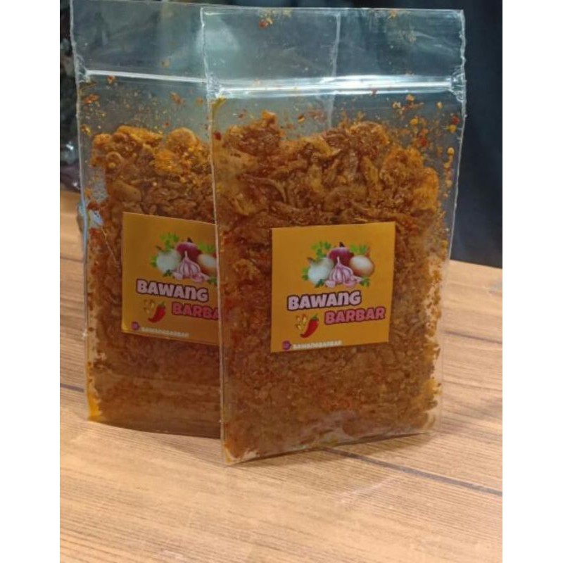 

bawang goreng pedes (bawang barbar)