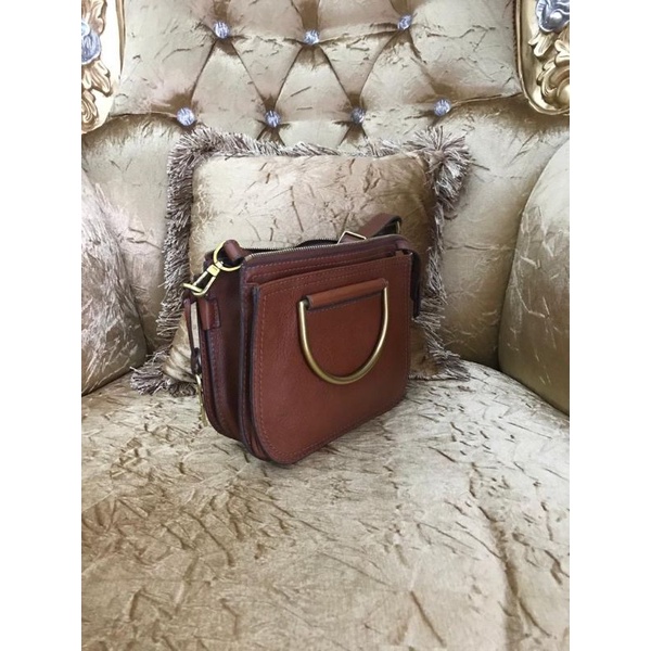 tas fossil NBU brown preloved