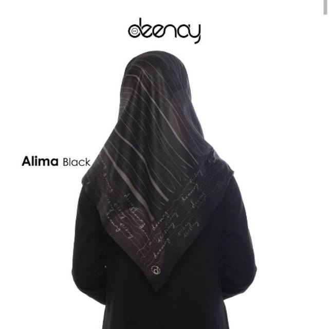 deenay scarves ori Alima black
