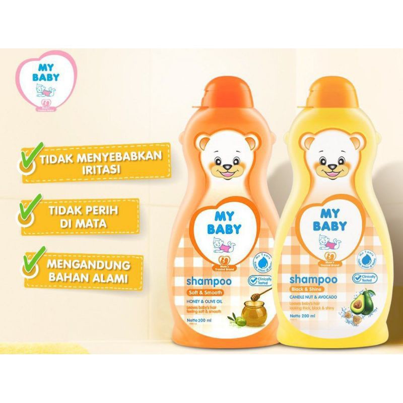 MY BABY SHAMPO 200ml - Shampo My Baby