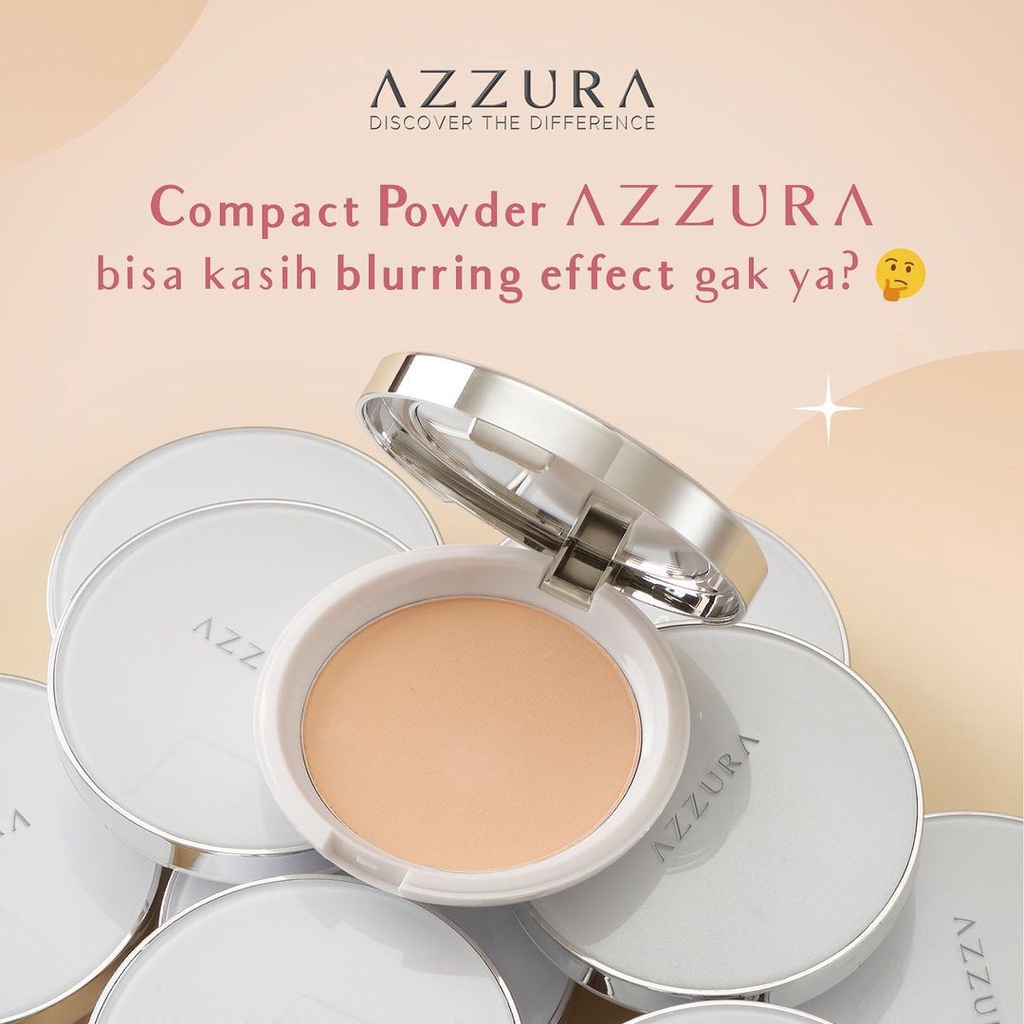 AZZURA COMPACT POWDER BEDAK PADAT I BEDAK PADAT AZZURA FRESH LOOK