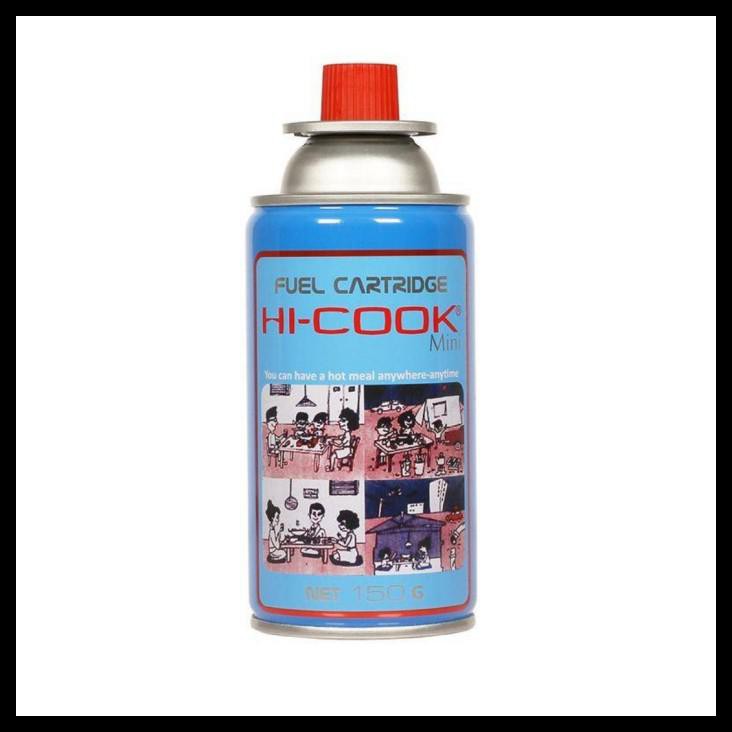 Hi-Cook Gas Cartidge / Gas Kaleng Kecil Untuk Kompor Portable 150Gr