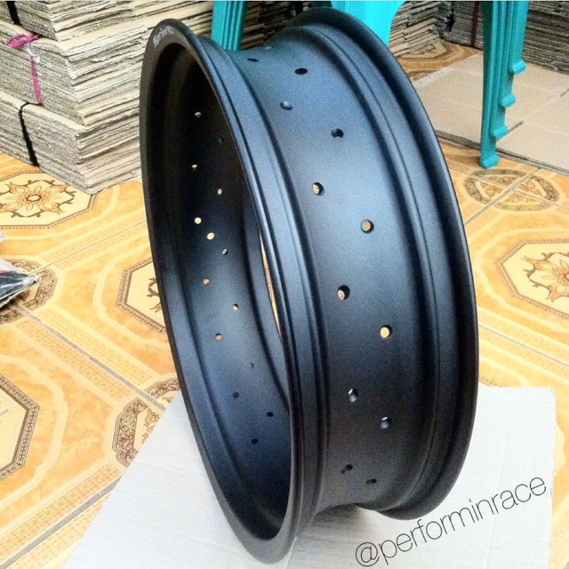 VELG ROSSI SPRINT XD 17-450 BLACK DOPP SATUAN