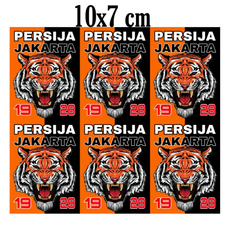 

Stiker Persija Jakarta 1928 Tahan air / Stiker macan Kemayoran