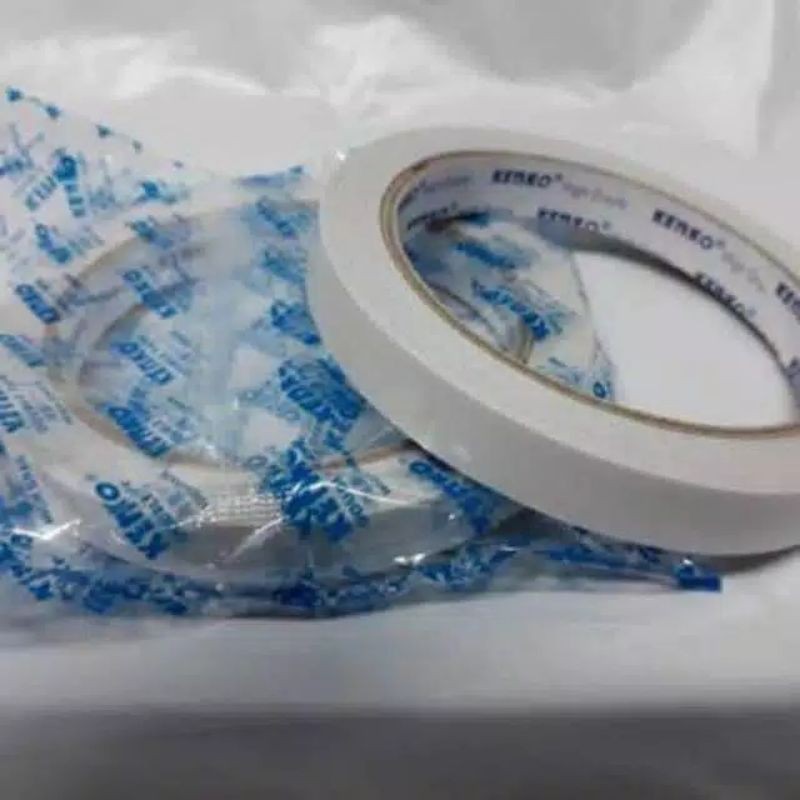 

Double tape nachi 6mm x 10 yard perekat serba guna untuk souvenir kerajinan tangan bahan craft