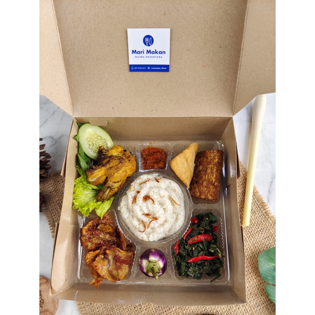 

Kraft Box Nasi Liwet