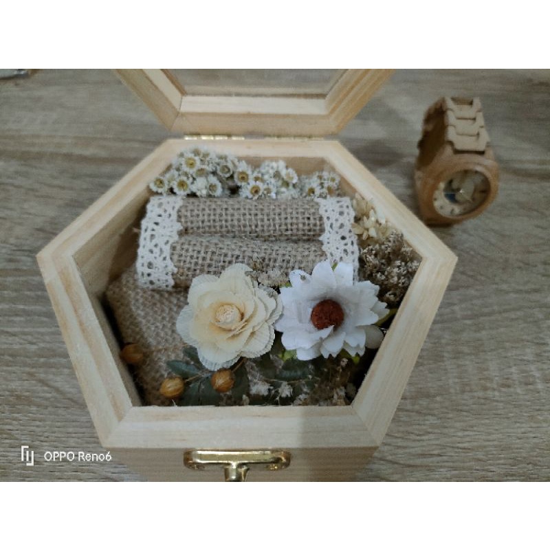 Ring box wedding Rustic Like New