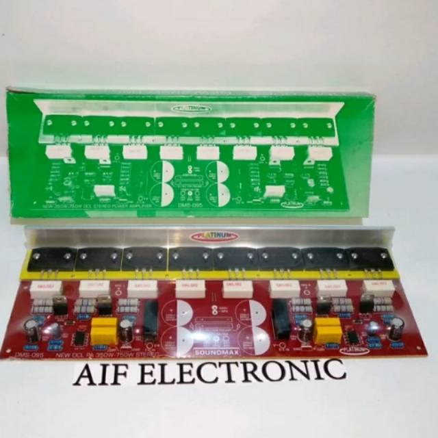 Kit Power Amplifier DMS-095 stereo