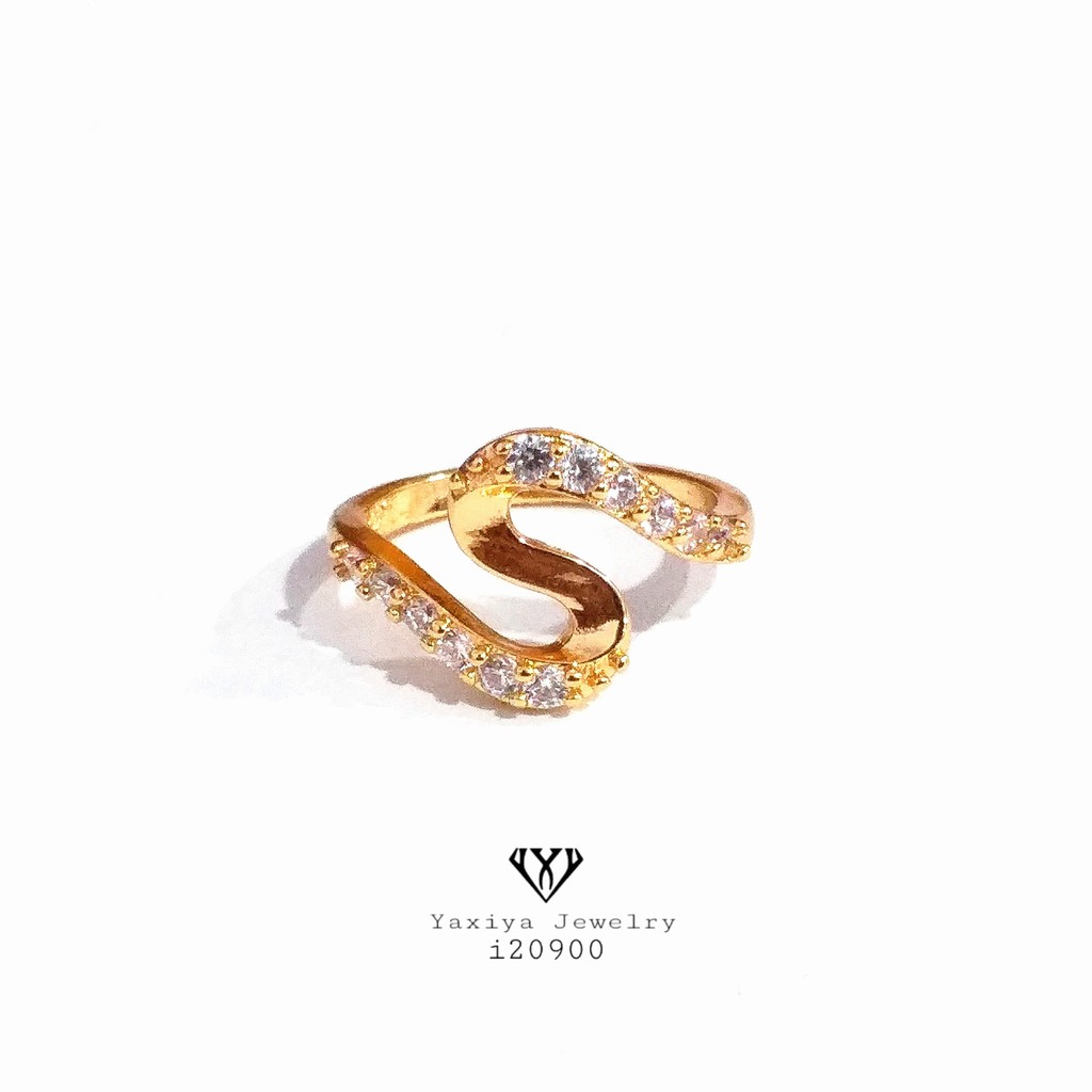 

Cincin Permata Perhiasan imitasi Gold 18k Yaxiya Jewelry 268
