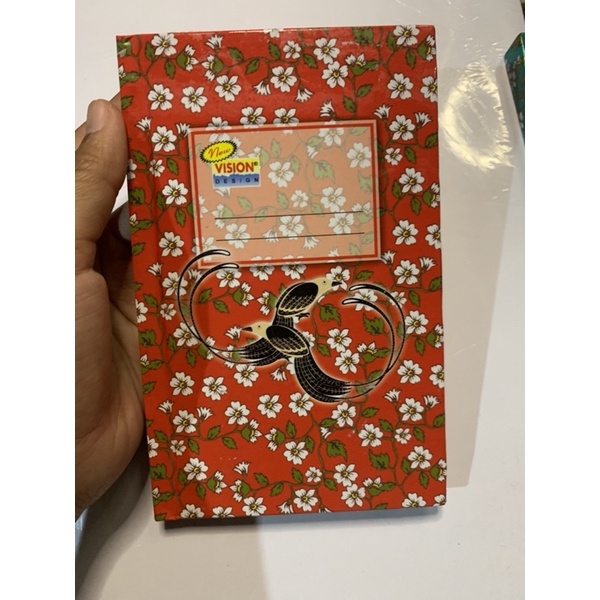 

Pembukuan hardcover vision kecil 16 x 10 cm 100 lembar