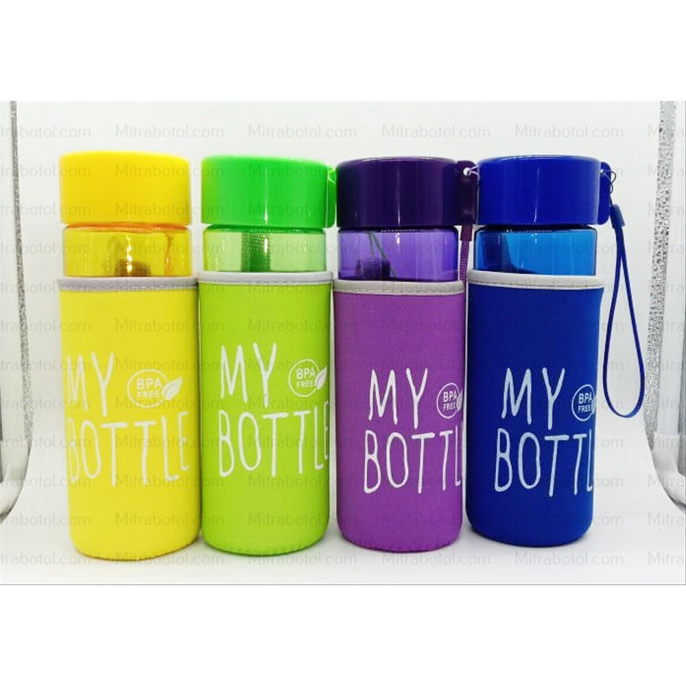 My Bottle Sarung Busa Botol Minum Plastik 500ml