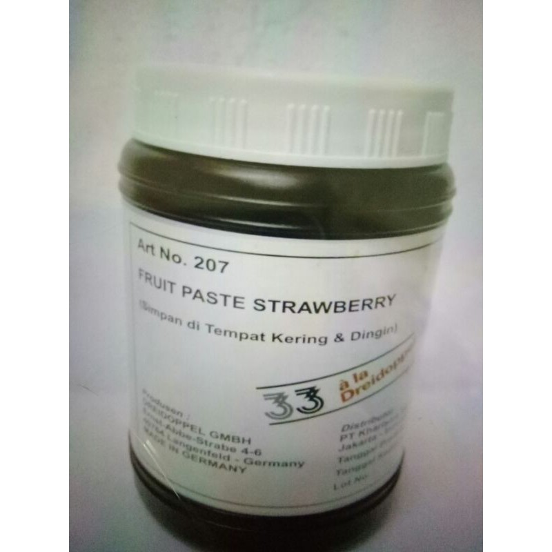 Dreidoppel  Strawbery Paste 1kg