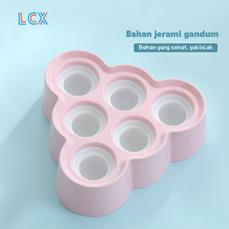 LCX Cetakan Es Krim / Es Loli / Agar-agar + Stick - isi 8 Persegi Sudah Bubblewrap VS-37