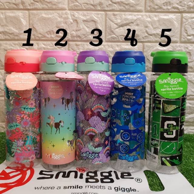 Smiggle spritz bottle original