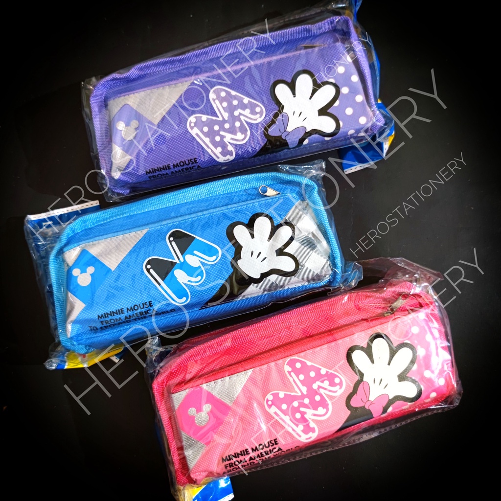 

Tempat pensil resleting minnie mouse