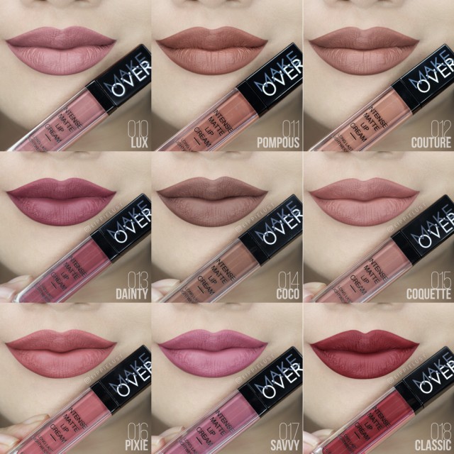 (BISA COD) Make Over Intense Matte Lip Cream