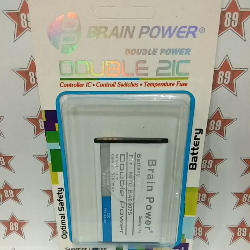 Battery batre Mito Ba00075 Brain power