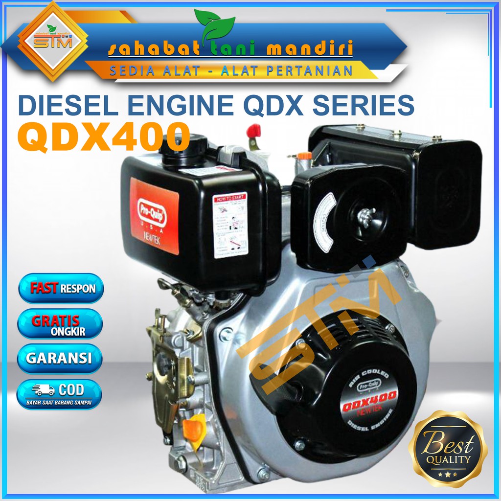 Perlengkapan Rumah ALat Pertukangan Perkakas Mesin Diesel Engine QDX Series QDX400
