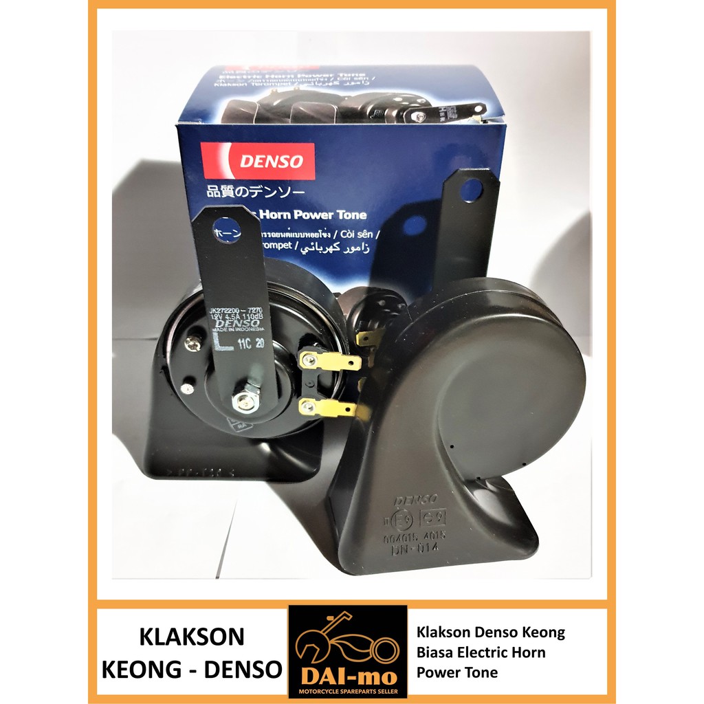 Klakson Denso Keong Biasa Electric Horn Power Tone JK272000-6930