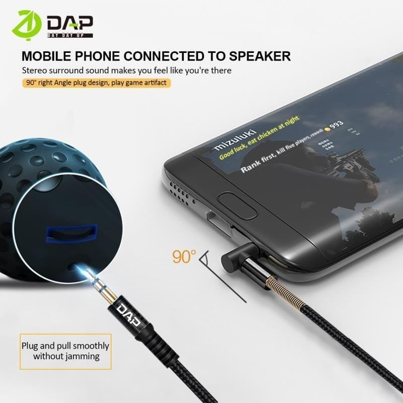 Kabel Audio DAP D-AU03 3.5MM Kabel AUX DAP D-AU03 150CM ORIGINAL