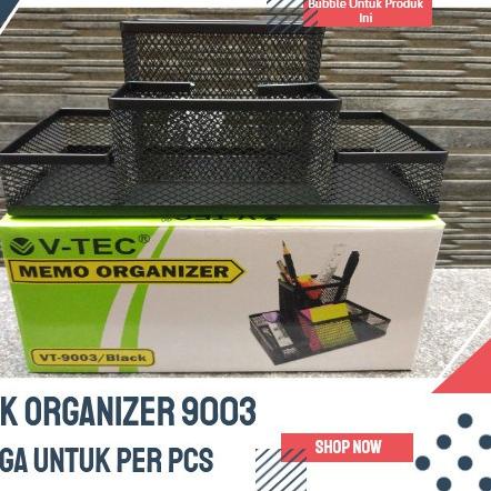 

Kekinian - Vtec Desk Organizer Kotak Memo V-Tec 9003