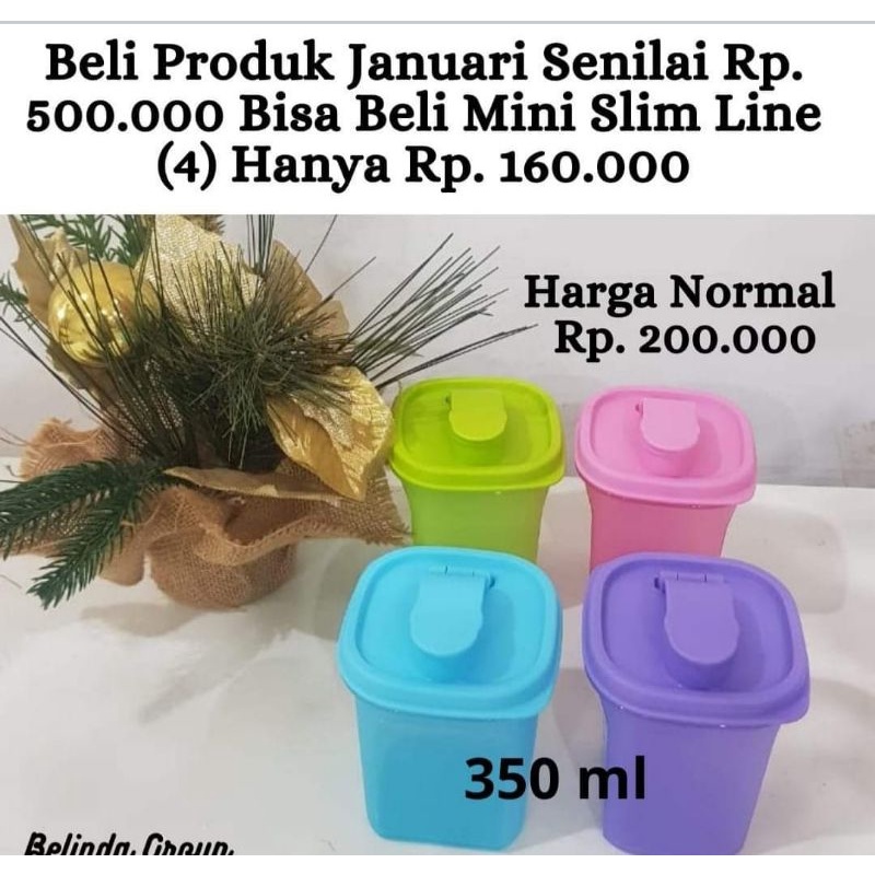 mini slime line 350ml ECER wadah kecap saos sambal minyak