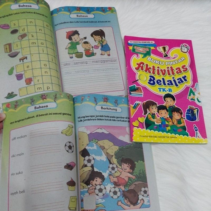 Buku Pintar Aktivitas Belajar TK B Edisi Super Lengkap _BI