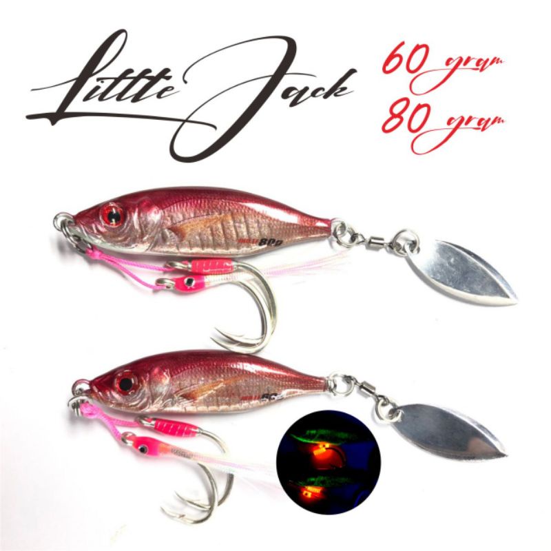 Metal Jig Little Jack Realis Red Snapper 60gr - 80gr