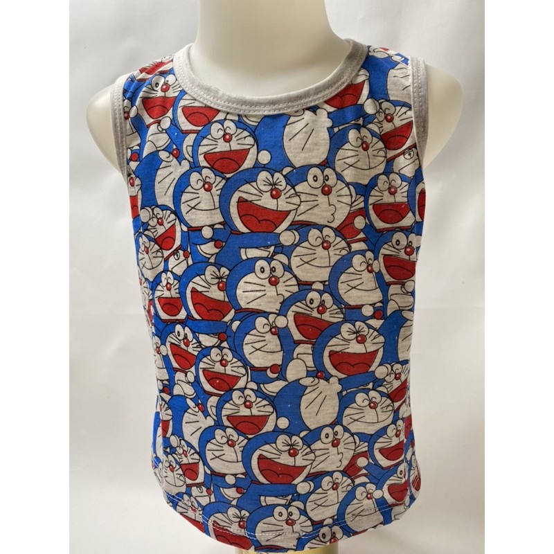 Singlet anak perempuan-singlet DORAEMON 1-9 tahun