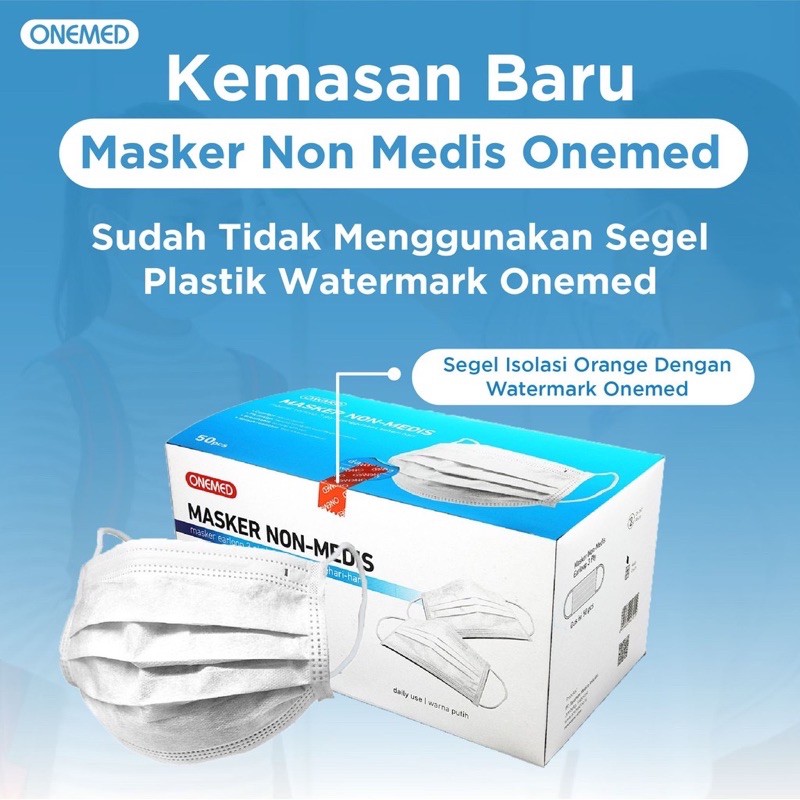 onemed / one med masker non medis 50pcs