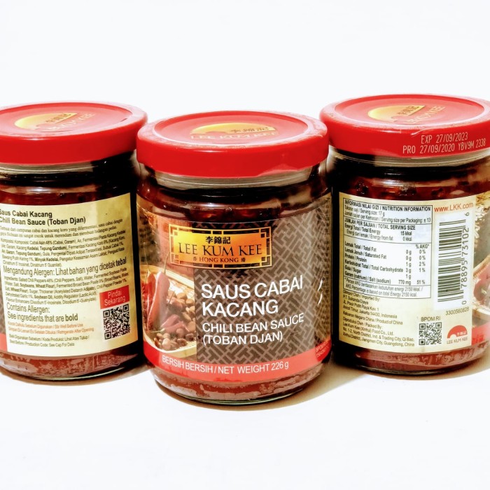 

Ready- Lee Kum Kee Chili Bean Sauce/ Toban Djan 226 Gram (Skd75)