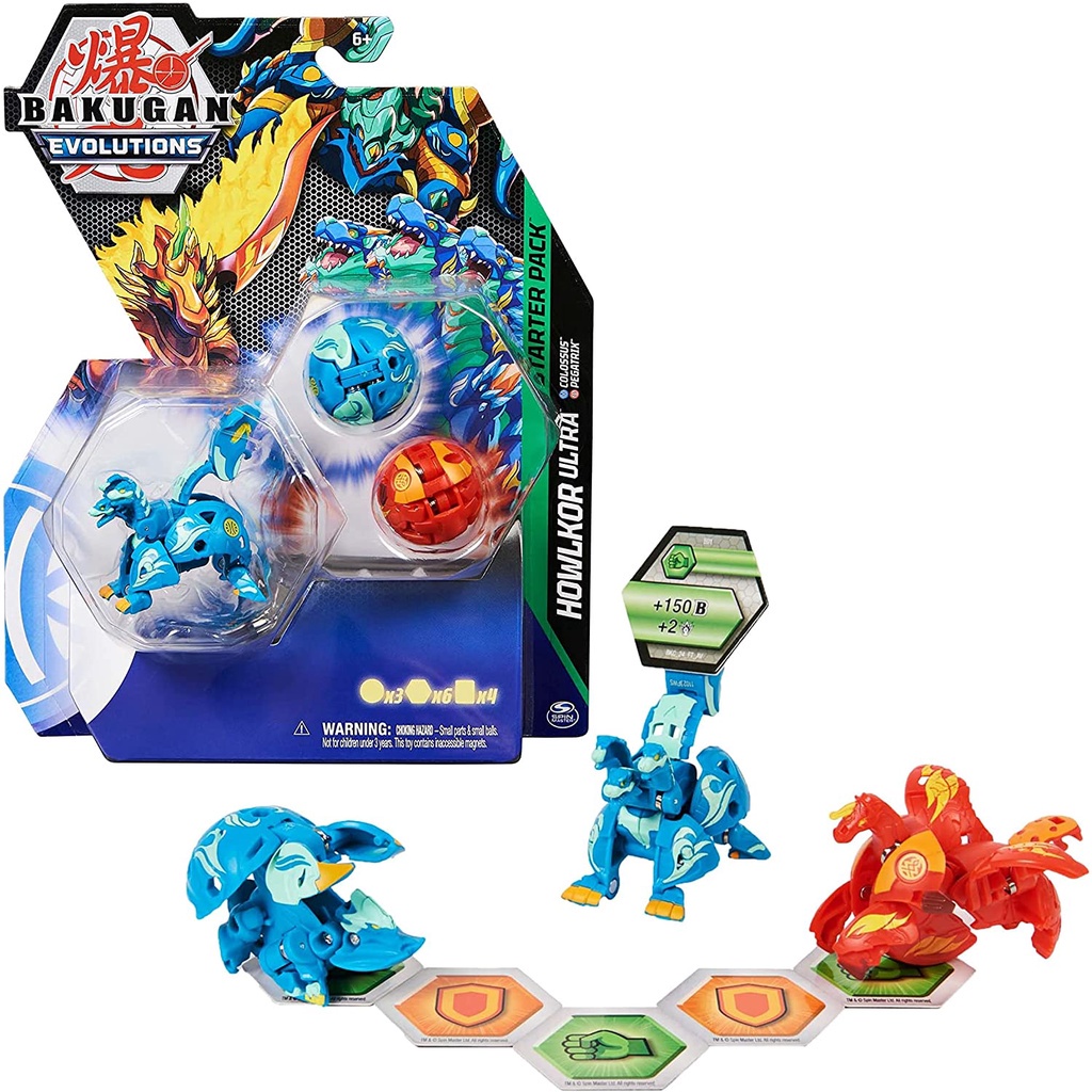 Bakugan Evolutions Starter Pack 3-Pack