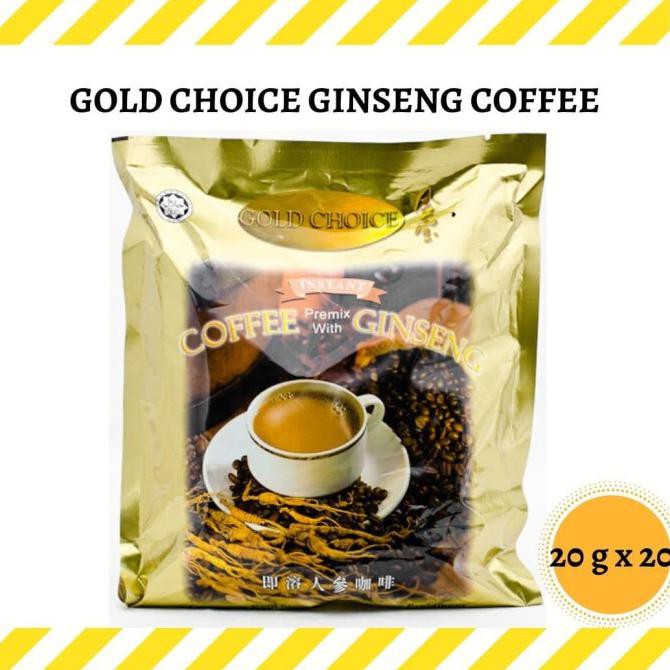 

Gold Choice Kopi Gingseng - Gingseng Coffee Gold Choice 400 Gr