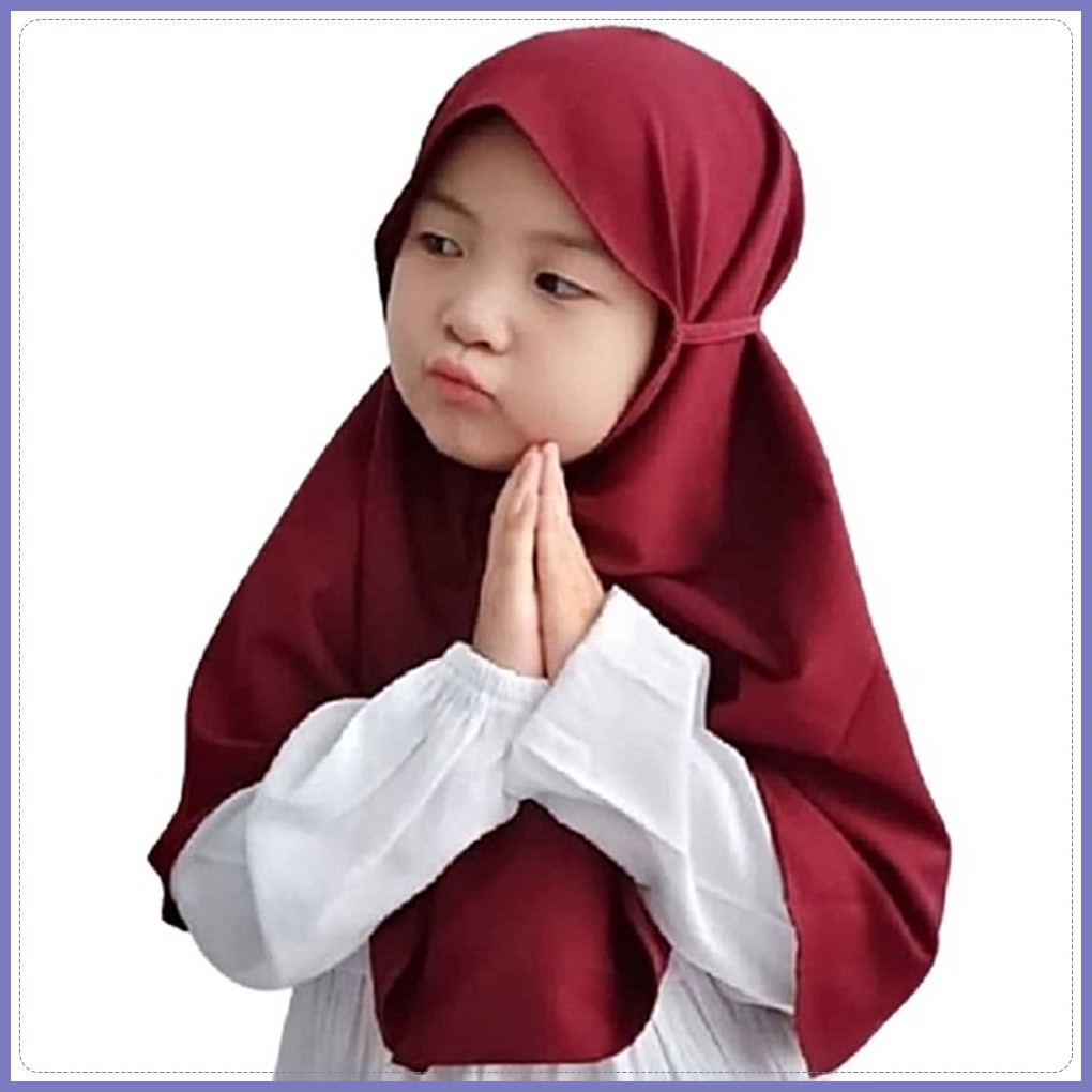 LS 723 - Hijab Bergo Tasya / Jilbab Anak