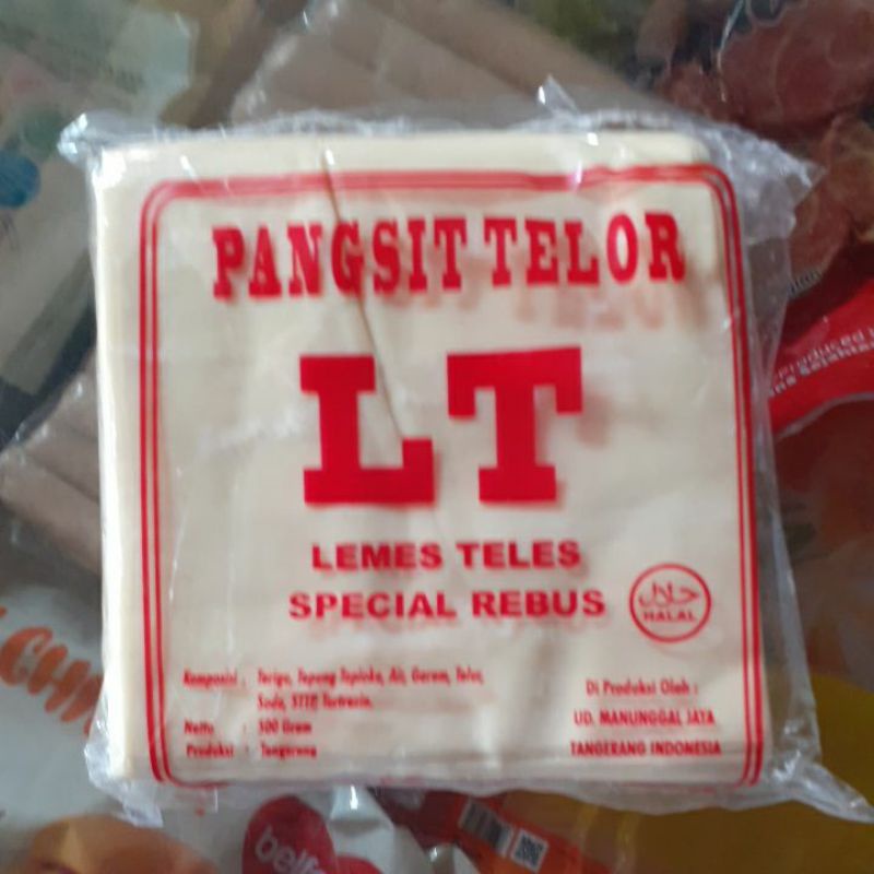 

Pangsit Telor Spesial Rebus 500gr