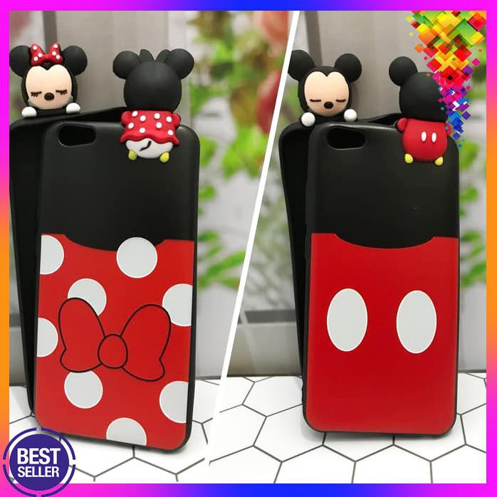 soft case 3d casing imut boneka redmi 3 4a vivo v5 y69 f3 a39 a57 a37 pooh minnie