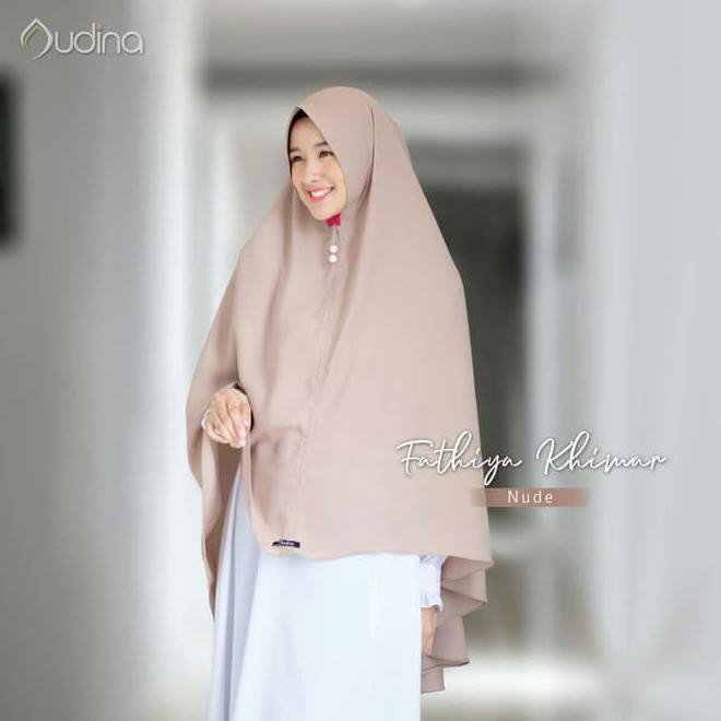 8QE5 FATHIYA KHIMAR AUDINA, KHIMAR PREMIUM WOLLYCREPE, HIJAB SYARI PREMIUM UFFQ
