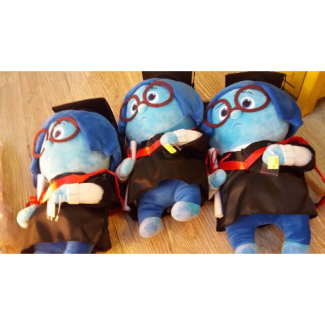 Inside Out Wisuda / Graduation / Boneka Inside Out