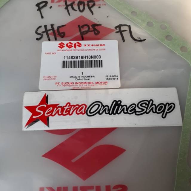 Paking perpak bak blok kopling shogun 125 FL orisinil sgp 11482b16h10n000