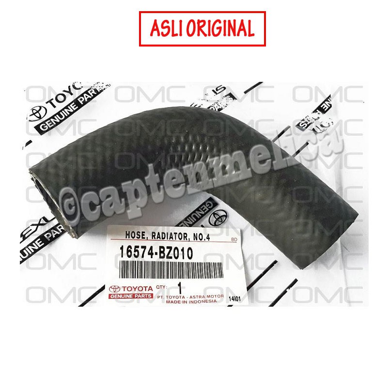 ORI Selang Pipa Air Radiator Avanza Xenia ATAS 2010 2011 2012 2013 2014 2015 ByPass waterpump water 