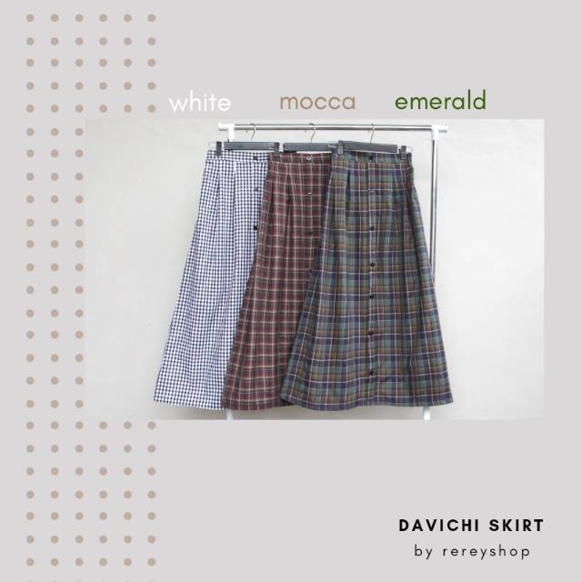 DAVICHI MIDI SKIRT (pj.70 cm)