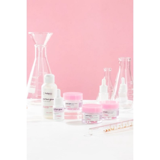 (READY, free pouch+ganci) PERFECT GLOW series Ayshaskin Pharmacia New Packaging-3