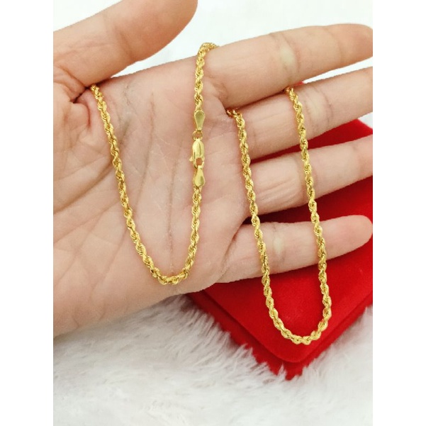 KALUNG TAMBANG PERAK 925 LAPIS EMAS 24K