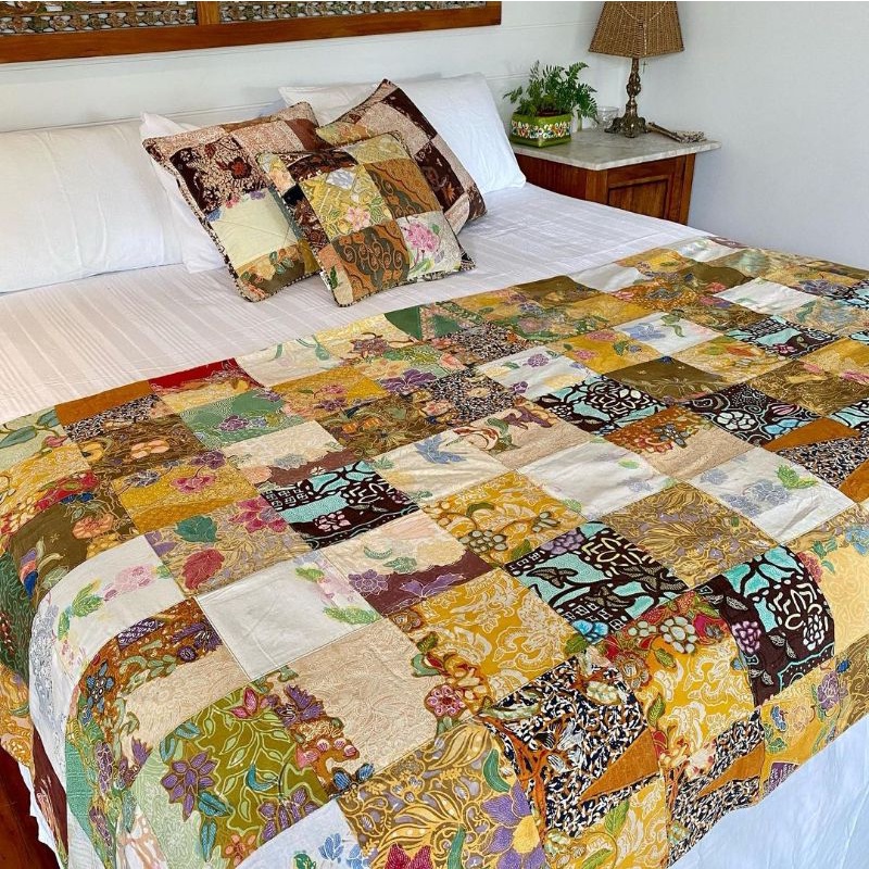 Bed Cover Batik Lawasan / Selimut Batik Lawasan Jogja