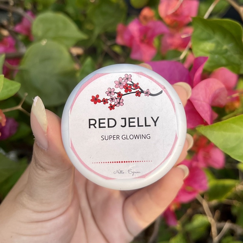 [100% ORI] JELLY MERAH - Cream Gell Glowing