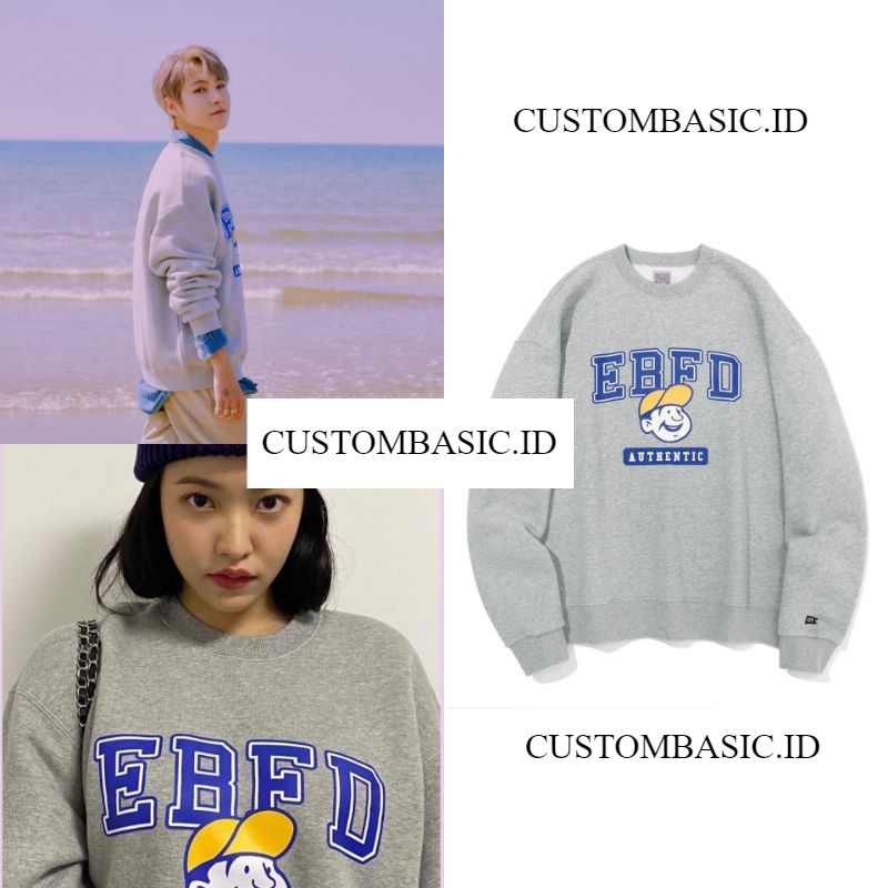 HOODIE/SWEATER NCT/BTS/ Yeri Red Velvet "EBFD Authentic" HOODIE/SWEATER/JUMPER Idol K-Pop Fashion
