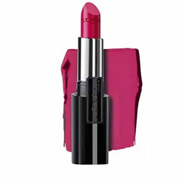 Loreal Paris Make up Lipstik Le Rouge Infallible -  Forever Fuchsia