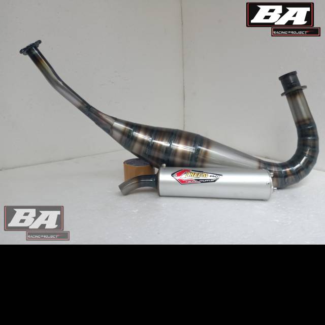 Knalpot satria 2 tak/Knalpot satria hiu/knalpot lumba/knalpot satria creampie